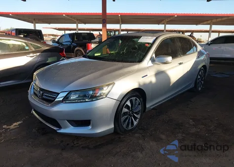 2014 Honda Accord Hybrid Ex-L из США, поврежденный, VIN 1HGCR6F54EA010431